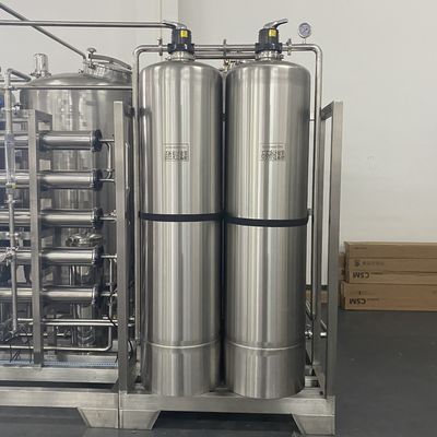 Zwei-Stufen-Wasserbehandlungsanlage mit Umkehrosmose SUS304