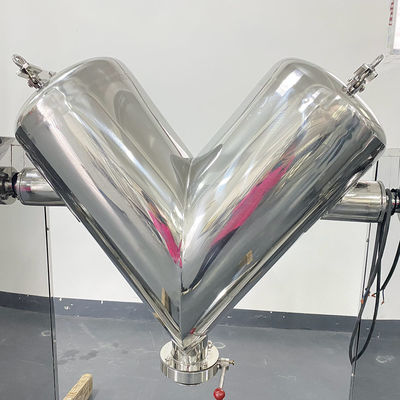 V-Form Trockenpulvermischmaschine SUS316L Proteinpulvermischer CE