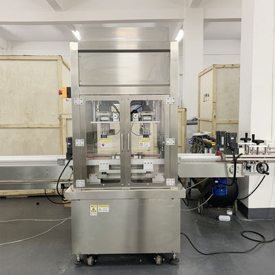 Füllmaschine für die Füllung von Sahne mit Servo-Kolbenverschlussmaschine