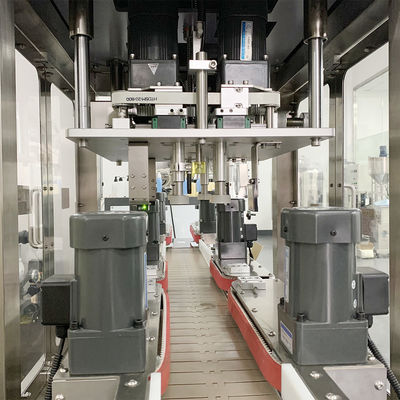 Füllmaschine für die Füllung von Sahne mit Servo-Kolbenverschlussmaschine